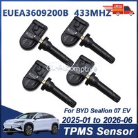 4 Stück EUEA3609200B 433MHZ TPMS Reifendrucksensor Passend für BYD SONG TANG YUAN Sealion 07DM-i DOLPHIN Seagull Sealion 07EV