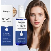 Copper peptide hair and scalp serum, lightweight, moisturizing, refreshing, non-greasy, everyday care essence