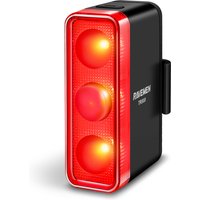 RAVEMEN TR500 Fahrrad-Rücklicht USB-C Wiederaufladbar 1600mAh Automatische Ein-/Ausschaltung 500 LED-Lumen Blinkende Bremsdetektion Tagfahrbar Seitenbeleuchtung Aluminiumgehäuse