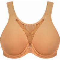MELENECA Women's Plus Size Front Closure Bras Unlined Underwire Back Support Posture Bra