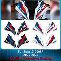 For BMW S1000RR 2025 2026 Motorcycle Trim Upper Decal RR Badge Head Decal Shell Paint Protection sticker Decorative Accessories