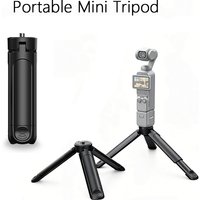 Extendable Mini Tripod Stand Desk Tripod with 1/4'' Screw for Gopro Camera Video Vlog Grip Panel Ring Light Phone Gimbal