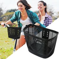 Large Capacity Front Handlebar Carrier, Stylish Bike and Tricycle Storage Basket, Multifunctional Front Organizer,for Daily