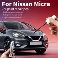 Car Paint Repair Pen For Nissan Micra Touch Up Scratch Remover DIY Auto Accessories Silver K23 Pink NAR Green JAD Red AY4 Orange