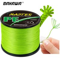 BAKAWA Brand X9 Multifilament Fishing Lines 9 Strands 300M 500M 1000M Strong Smooth Durable Braided PE Carp Seawater Wire Pesca