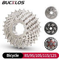 BUCKLOS 8/9/10/11 Speed Cassette Cogs MTB Road Bike Cassette Sprocket Freewheel 28T/32T/40T/46T/50T