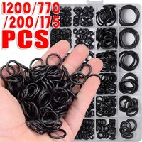 O Ring Set Gaskets 18 Size Nitrile Rubber Round Gasket Seal Elastic Oil Resist Washer Seals Faucet Professional Plumbing Repair