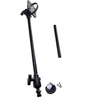 Aluminum Fishing Finder Mount GPS Transducer Bracket Arm Mounting System