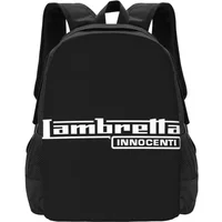 Lambretta Innocenti Rude Boy Mod Skinhead Scooterist RudeboyBackpack Large Capacity Creative Outdoor Running