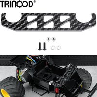 TRINOOD Carbon Fiber Front Chassis Support Mount for 1/12 Tamiya 57409 Lunch Box Upgrade Parts