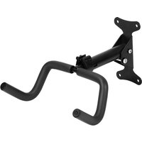 AliExpress NONE Bike Wall Mount - Adjustable Distance for Bike Storage Wall - MTB, Road Bike, E-Bike Compatible - Space Saving Bike Rack Black