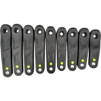 AliExpress GANOPPER E-Bike Crank Arm Set Alloy Square Taper Hole Exercise Bike Dynamic Crankset 114/127/135/140/152/160/165/170/175 Bicycle Parts