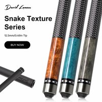 DAVID LOMAN snake billiard cue High quality products designed with advanced snake carbon fiber pool cue