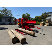 Customized 22ton Log Splitter Firewood Processor Forestry Machinery With Log Table Home Use Farm