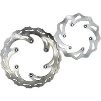 260/220mm Front Rear Brake Disc Rotors For KTM TPi EXC 300 EXC-F 350 SX 125 SX-F 450 XC 200 400 XCF XCW 500 XCW-F 6D 1994-2022