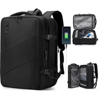 Extra Large 40L Travel Backpack for Men Extenable Backpack Airplane Cabin Carry On Backpack Waterproof Business Work Laptop Bag
