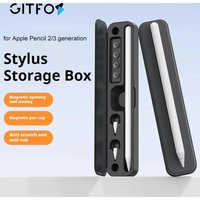 GITFOS Magnetic Absorption Pencil Box for Apple Pencil Pro/2nd/3rd Huawei Xiaomi Stylus Pen Protective Case iPad Accessories