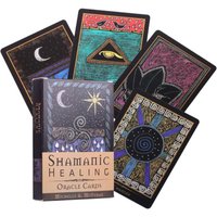 Super Shamanic Healing Oracle Cards 44 Cards Deck Tarot English Version Divination Board Game