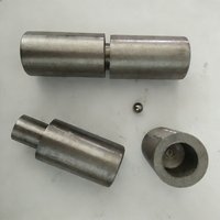 20*75/110mm Heavy Duty Steel Weld On Bullet Gate Hinge Detachable Hinges for Metal Swing Door,Trailer Ramp Gate and Windows
