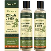 1/2PCS Rosemary Hair Regrowth Shampoo Thickening & Strengthening Shampoo with Hydrolyzed Keratin for Thinning Hair & Hair Loss