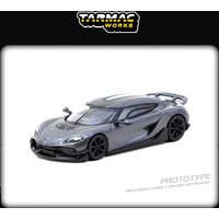 In Stock Ready To Ship Tarmac Works 1:64 #T64G-TL053-GY Koenigsegg Gemera Grey Metallic Diecast Car Model