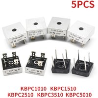 5PCS LAUBEI Diode Bridge Rectifier KBPC5010 KBPC1010 KBPC1510 KBPC2510 KBPC3510 Rectifiers 10A 15A 25A 35A 50A