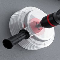 Electric Hammer Impact Drill Dust Collector Removable Hole Opener with Dust Cover Dustproof Hole Saw Drill Bit Cover Hand Tool