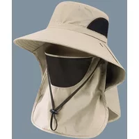 2026 New Model Outdoor UV Protection Bucket Hat โ Lightweight Sun Hat with Neck Flap | UPF 50+ Coverage for Hiking, Fishing