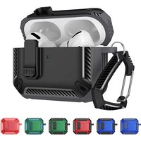 Luxury Switch Earphones Case For Airpods Pro 1 2 Shockproof Protective Cover For Apple Airpods 3th Gen Accessories With Keychain