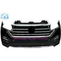 Hot Selling Kit for 22 Style Volkswagen Touareg Car Front End Body Kit With Front Car Bumpers Grille Water Tank Radiator Car Bum