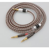HiFi 4.4/3.5MM XLR 8 Cores Headphone Earphone Cable For For Beyerdynamic T1 T5P II AMIRON HOME Denon AH-D600 AH-D7100 Headphone