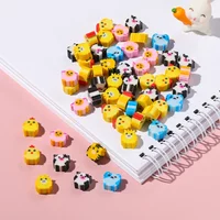 20Pcs/Lot Cute Rainbow Cloud Unicorn Pony Pencil Eraser Animal Slice Eraser for Kids Student School Stationery Gifts Supplies