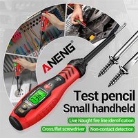 ANENG B19 Cross/flat Screwdriver Pen Small Handheld Test Pencil Non-contact Detection 30-1000V Voltage Buzzer Breakpoint Finder