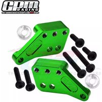 GPM Metal Aluminum Alloy 7075 Front Rear Lower Shock Mount 10234 for Traxxas 1/8 MAXX SLASH 6S 1/10 MAXX 4S Monster Truck RC Car