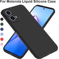 for Motorola Moto G84 G85 G54 G34 G32 G35 5GFull Camera Phone Bags Soft Square Liquid cover Portable Luxury Silicone Case Cover