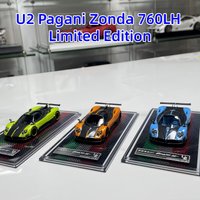1:64 Zonda 760LH Limited Edition static resin car model, collectible ornament, Custom toy