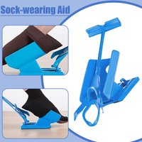 1/2PC Flexible Sock Stocking Aid Injuries Supplies Elderly Helper Wearing Sock Aids Unique Cradle Design Portable Plastic System