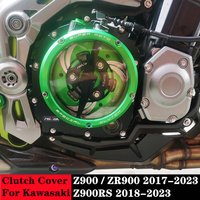 For Kawasaki ZR900 Z900RS 2018-2026 Z900 Motorcycle Accessories Engine Clear Clutch Cover Protector Guard ZR Z 900 Z900 RS 2025
