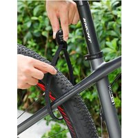 AliExpress ESLNF Portable Anti-theft Road Bicycle Password Lock High Strength MTB Steel Tie Lock Adjustable Folding Bicycle Lock Bike Accessories
