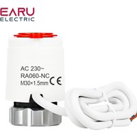 EARU 1/5/10 szt. AC 230V Normalnie Zamknięty NC M30*1.5mm Elektryczny Siłownik Termiczny do Ogrzewania Podłogowego TRV Termostatyczny Zawór Grzejnikowy