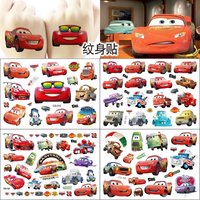 1Pcs New Disney Cartoon Anime Cars Temporary Tattoo Body Art Tattoo Stickers Cosplay Party For Party Gifts