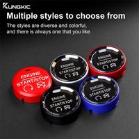Car Start Engine Stop Switch Ignition Button Replacement for Ford Mustang 2015 2016 2017 2018 2019 2020 2021 2022 2023