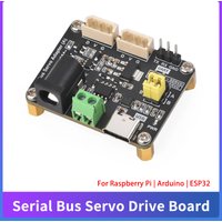 Serial Bus Servo Driver Board Integrates Servo Power Supply and Servo Controller for Raspberry Pi/Arduino/ESP3