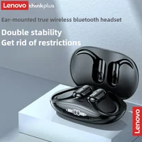 Lenovo XT80 kabellose Kopfhörer, Bluetooth 5.4-Ohrhörer, echt mit Mikrofon, Knopfsteuerung, Rauschunterdrückung, Ohrbügel, wasserdichtes Headset