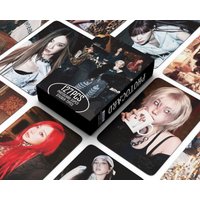 127 K-pop girl group mini cards, new album star photo card collection, greeting card stickers, LOMO card gift