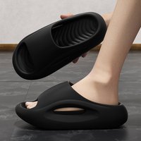 Summer Slippers For Men Indoor Outdoor Sandals Beach Flip Flop Thick Sole Women Slides Fashion Non-Slip Men Shower Slippers