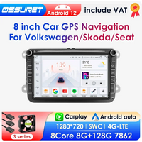 Android Autoradio Stereo Multimedia Player Audio GPS Navi für VW Amarok Caddy Golf 5 6 plus GTI Kaninchen Skoda Yeti Octavia Sitz