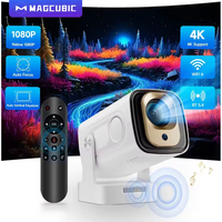 Magcubic HY310 Heim- und Outdoor-Filmprojektor 4K Projektor Autofokus Native 1080P Projektor 330ANSI Dual WLAN BT5.4 Air Mouse Sprachsteuerung