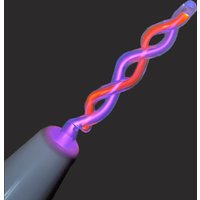Replace High Frequency Electrotherapy Wand Internal Electrodes Glass Electrode HF Tube Neon Argon Skin Care Tool