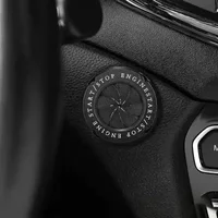 Car Engine Start Stop Button Cover New One-click Start Button Ignition Switch Cap Universal Rotary Push Start Button Cover